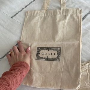Gucci authentic reusable tote